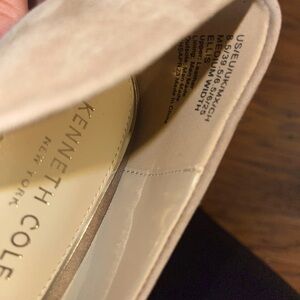 Kenneth Cole Ellis Pumps, 8.5 Medium Width, Leather, Tan